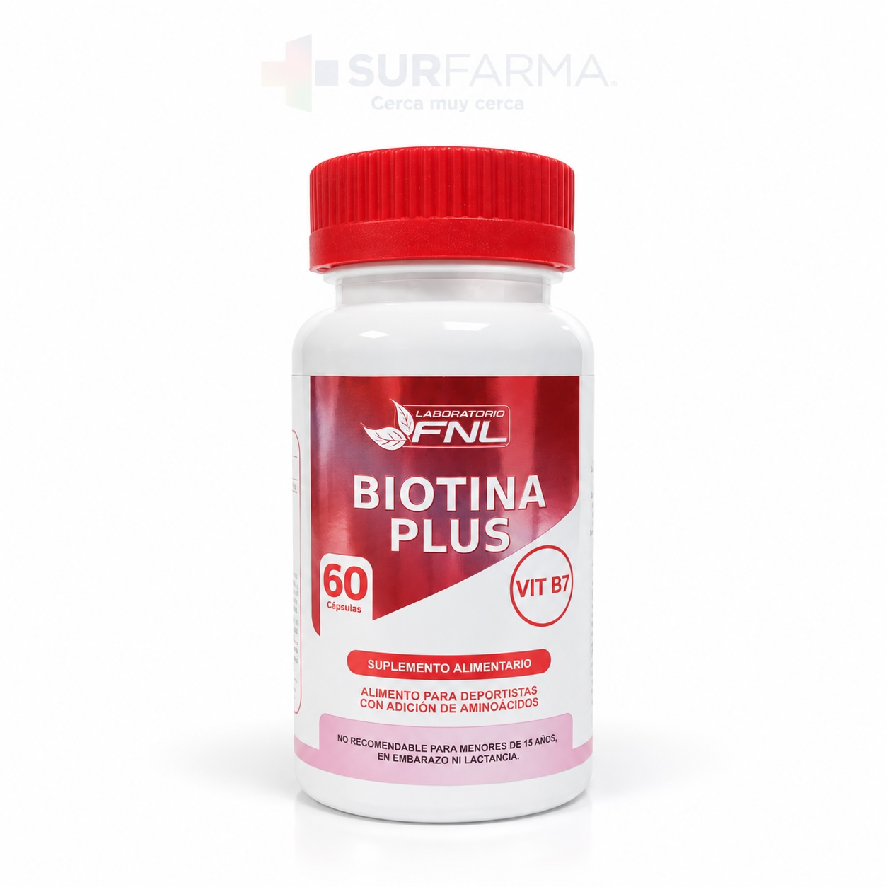 Biotina plus 60 cáps. Fnl