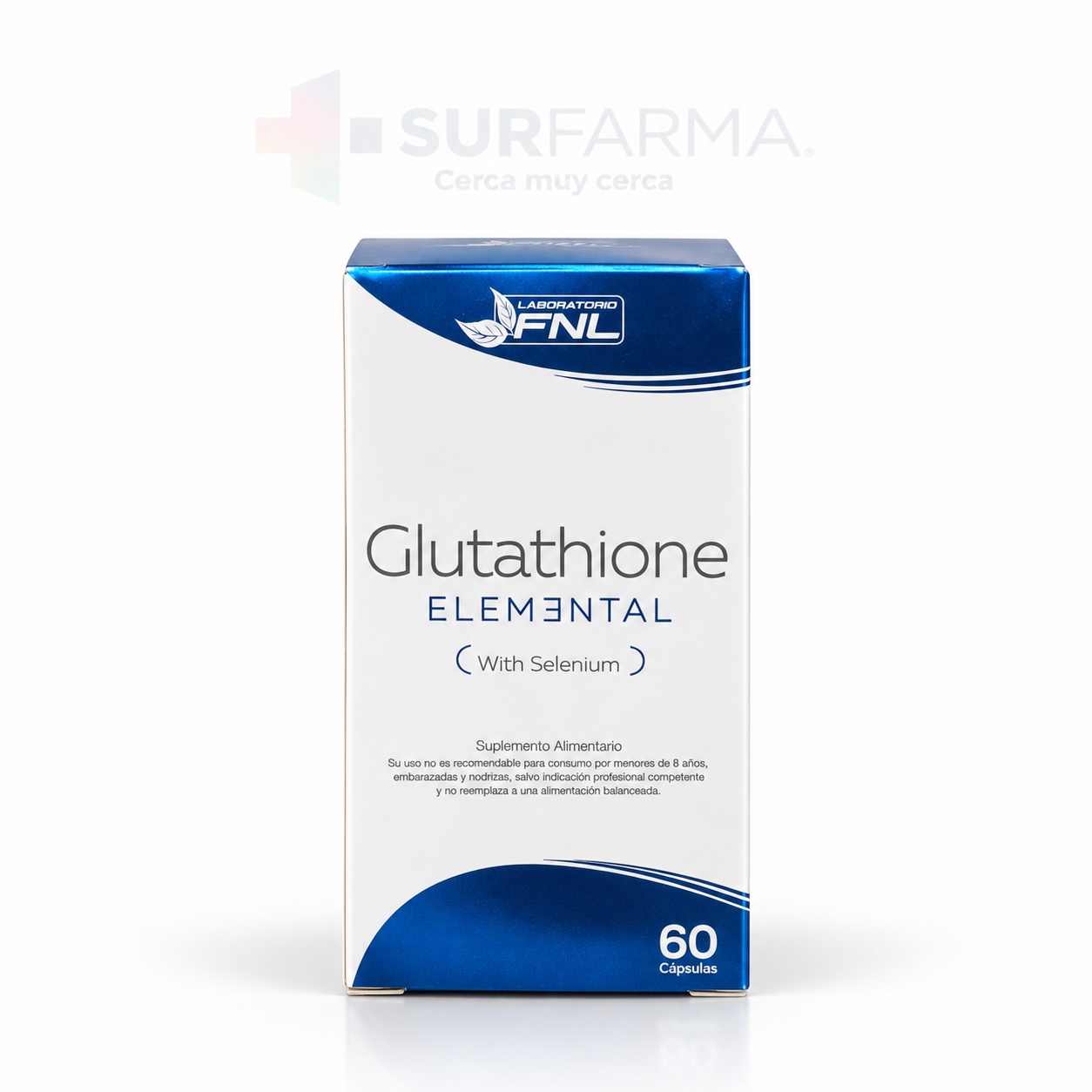 Glutatione elemental 60 cáps. fnl